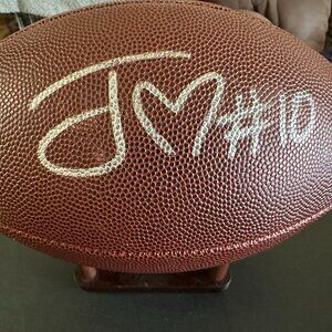 JORDAN LOVE SIGNED GREEN BAY PACKERS QB AUTOGRAPHED WILSON FOOTBALL W/COA - 924